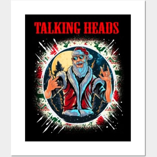 TALKING HEADS BAND XMAS Posters and Art